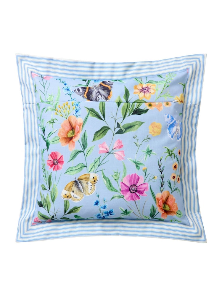 Joe Browns Blue Spring Meadows Reversible Cushion - Image 6 of 6