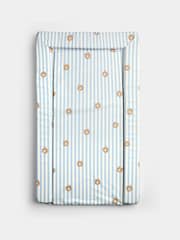 JoJo Maman Bébé Blue Bear Print Changing Mat - Image 1 of 3
