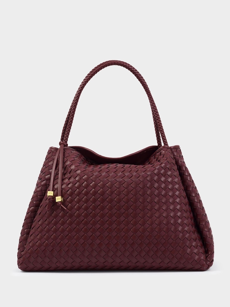 Katie Loxton Nova Hand Woven Large Shoulder Bag - Image 1 of 4