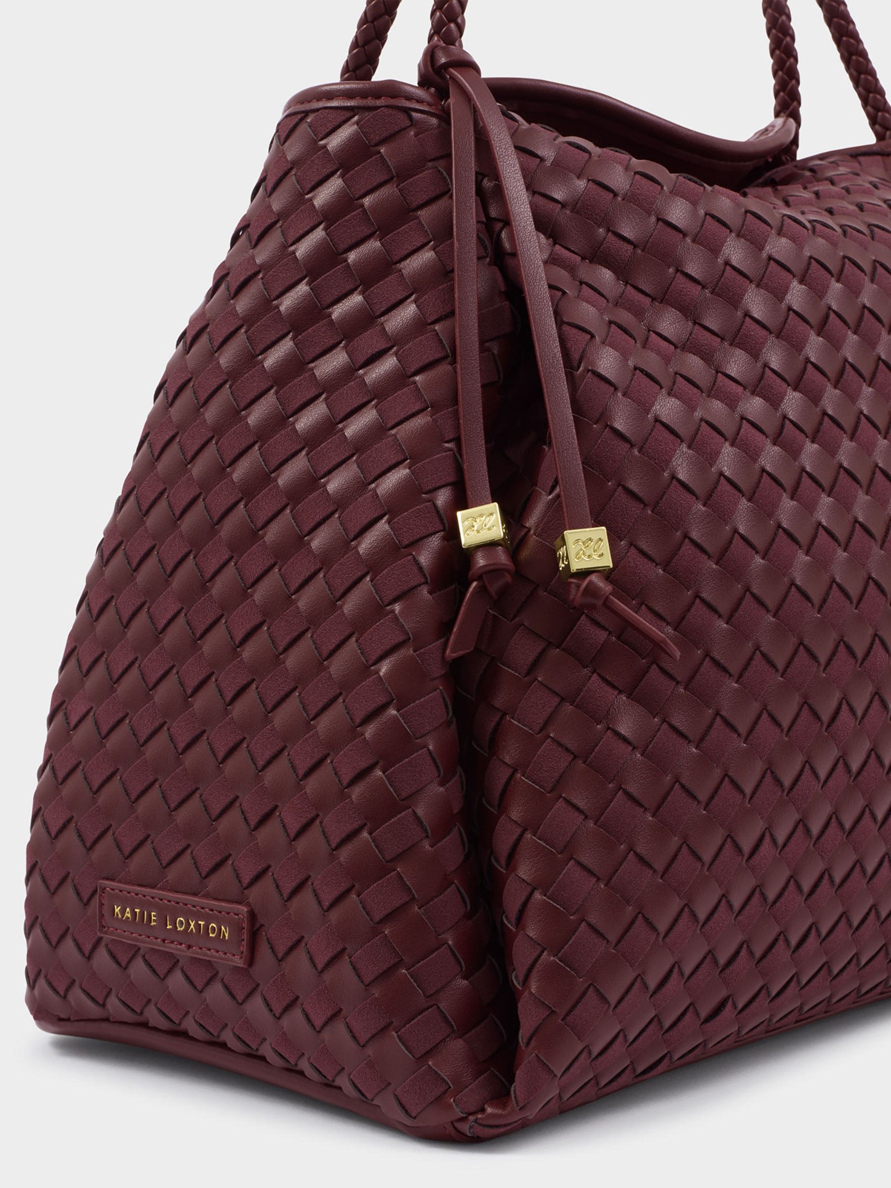 Next：日本 レッド - Katie Loxton ラージ Nova ハンド ウーブン 