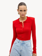 LOAVIES Red Unlock Your Soul Top - Image 1 of 5