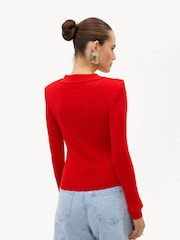 LOAVIES Red Unlock Your Soul Top - Image 4 of 5