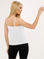 Star by Julien MacDonald Cream Studded Lace Vest - Image 3 of 5
