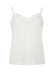 Star by Julien MacDonald Cream Studded Lace Vest - Image 5 of 5