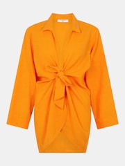 Accessorize Tie Beach Cover Up Shirt - Imagen 4 de 4