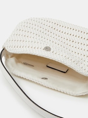 Accessorize White Woven Cross-Body Bag - Image 2 of 3