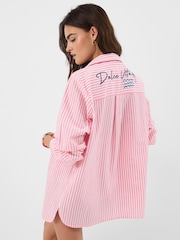Accessorize Ciao Bella Embroidered Stripe Shirt - Image 2 of 5