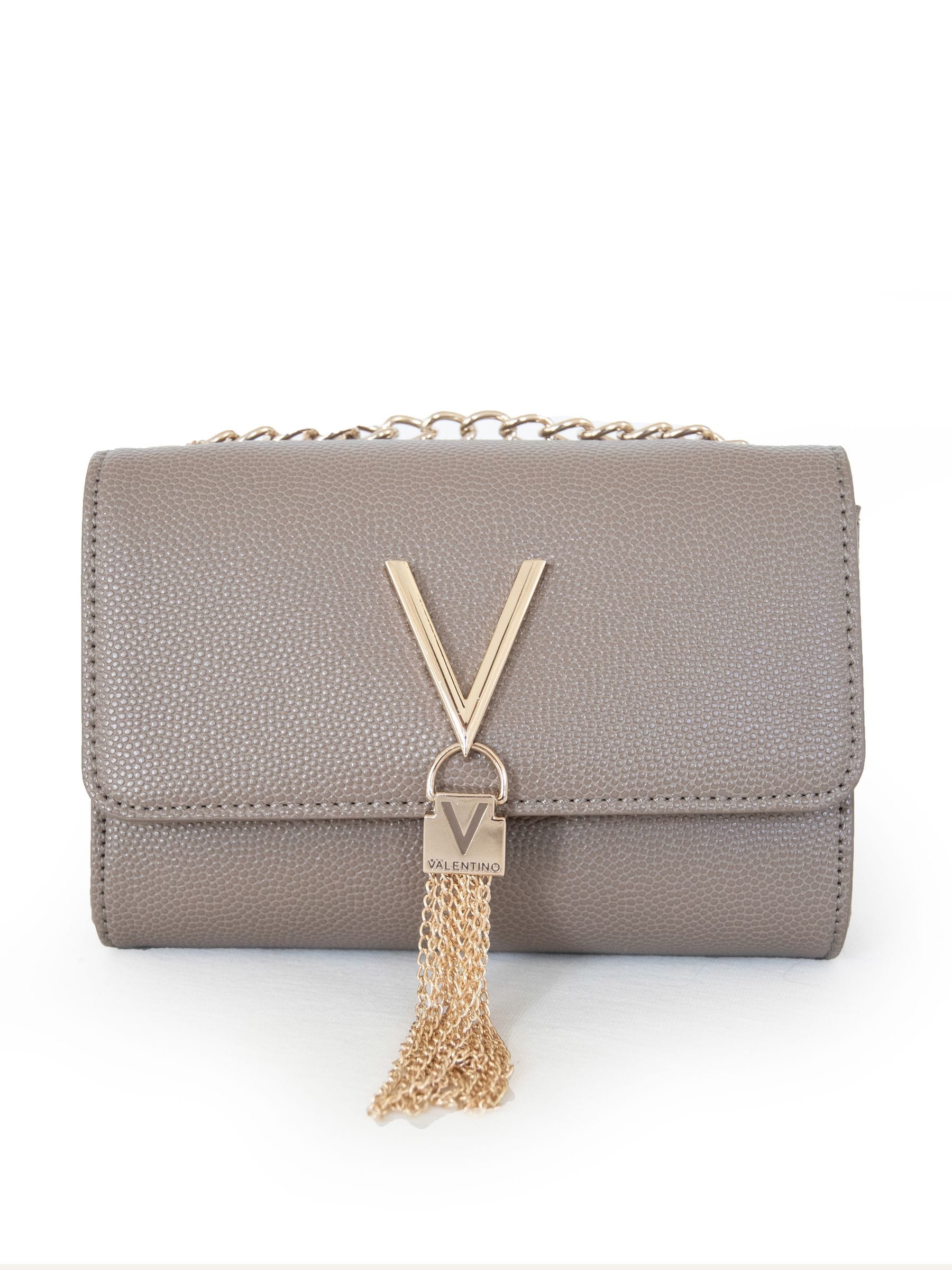 Valentino Women's Grey Divina Pochette Purse - Image 5