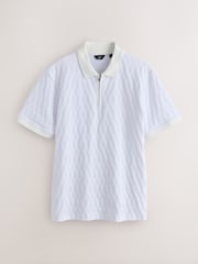 Crudo - Cuello con zíper - N. Polo Premium Smart Jaquard - Imagen 1 de 3