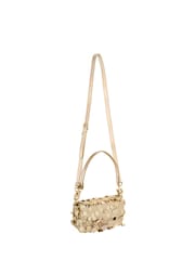Valentino Gold Sleet Flap Bag - Image 5 of 6