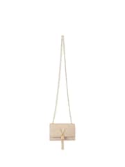 Valentino Cream Divina Winter Pochette Purse - Image 4 of 6