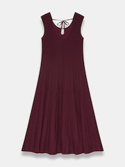 Mint Velvet Ribbet Midi-kjole med perler - Bilde 8 av 8