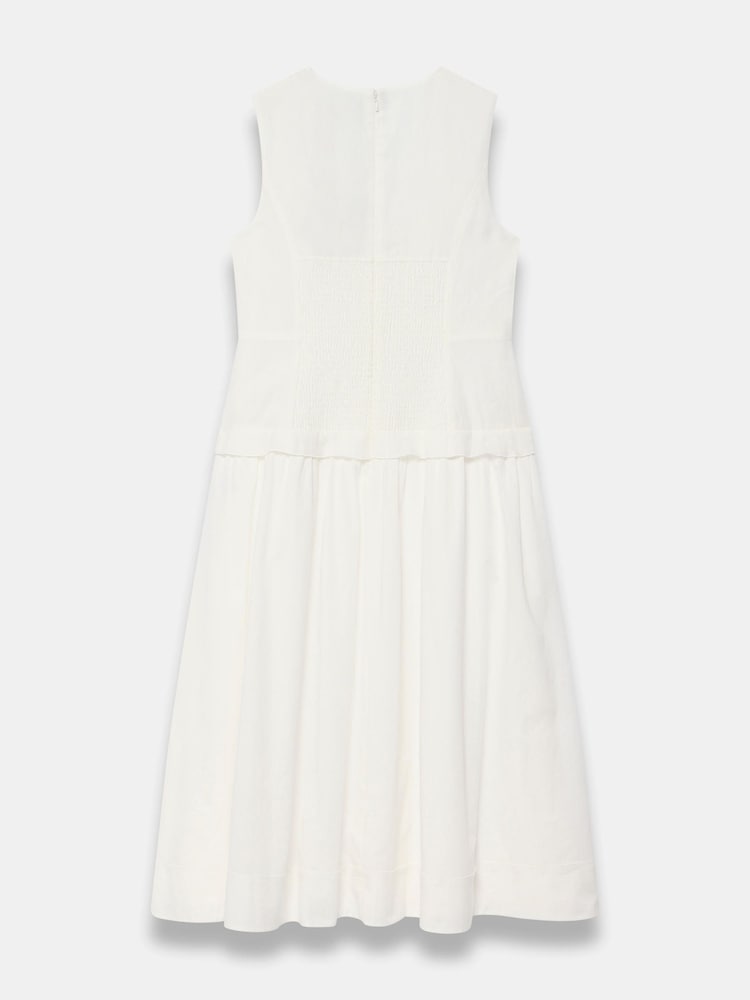 Mint Velvet White Linen Maxi Dress - Image 8 of 8 Mint Velvet White Linen Maxi Dress - Image 8 of 8