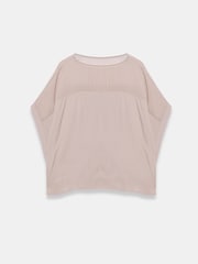 Mint Velvet Natural Sheer Panel Top - Image 7 of 8