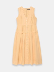 Mint Velvet Yellow Linen Maxi Dress - Image 7 of 8