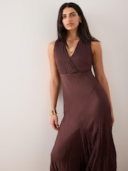 Mint Velvet Crinkle Maxi Dress - Imagen 3 de 8