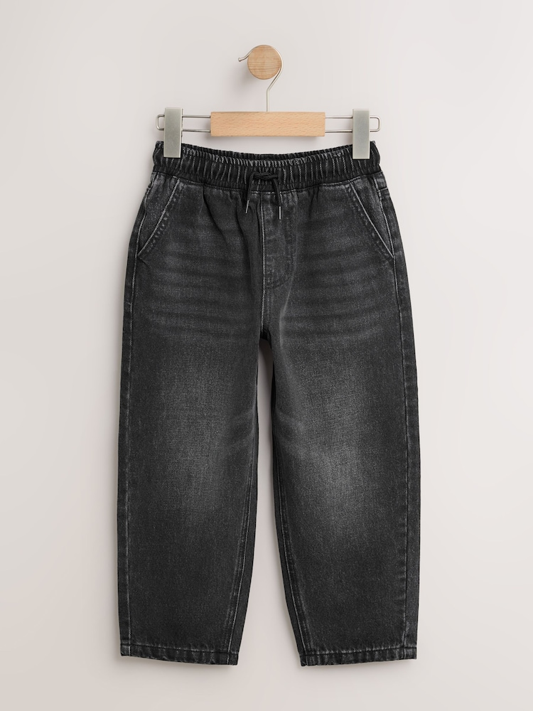 Denim negru - Pull On Jeans (3-16yrs) - Imaginea 1 din 4