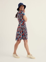 Seasalt Cornwall Blue S/S Witch Hazel Dress - Image 3 of 5