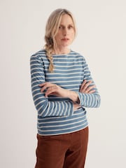 Azul cielo - Seasalt Cornwall camiseta marinera - Imagen 2 de 8