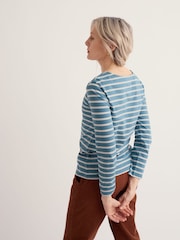 Azul cielo - Seasalt Cornwall camiseta marinera - Imagen 5 de 8