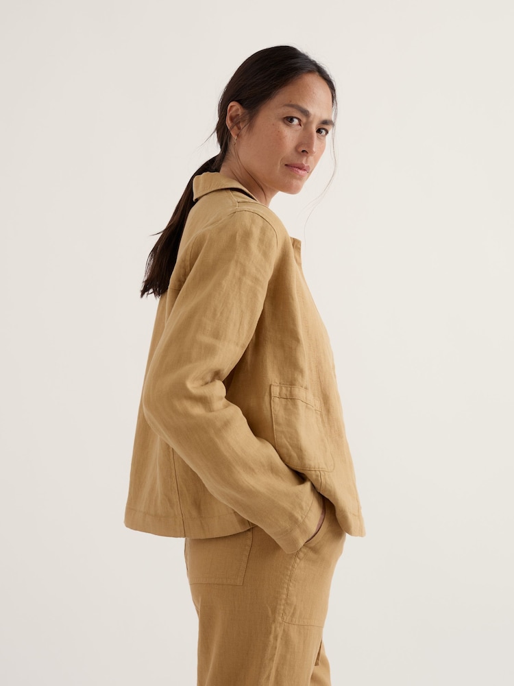 Seasalt Cornwall Yellow Petite Arame Jacket - Image 2 of 5