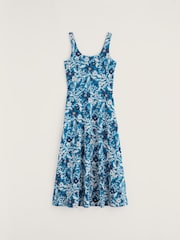 Seasalt Cornwall Blue Petite Sun Gleam Dress - Image 4 of 5