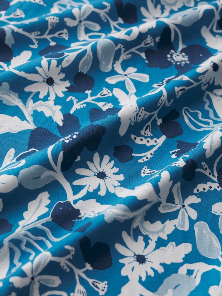 Seasalt Cornwall Blue Petite Sun Gleam Dress - Image 5 of 5