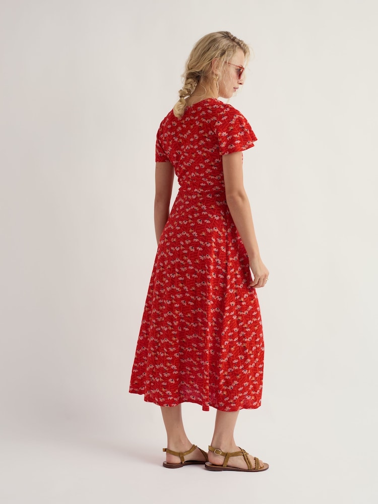 Rød - Seasalt Cornwall Chateaux-kjole - Bilde 2 av 5