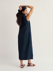 Seasalt Cornwall Blue Petite Helleborine Dress - Image 3 of 5