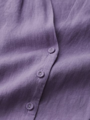 Seasalt Cornwall Purple Petite Carved Wood Dress - Image 5 of 5