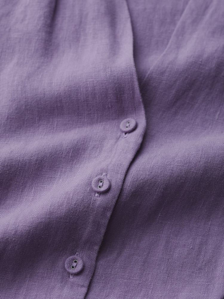 Seasalt Cornwall Purple Petite Carved Wood Dress - Image 5 of 5 Seasalt Cornwall Purple Petite Carved Wood Dress - Image 5 of 5