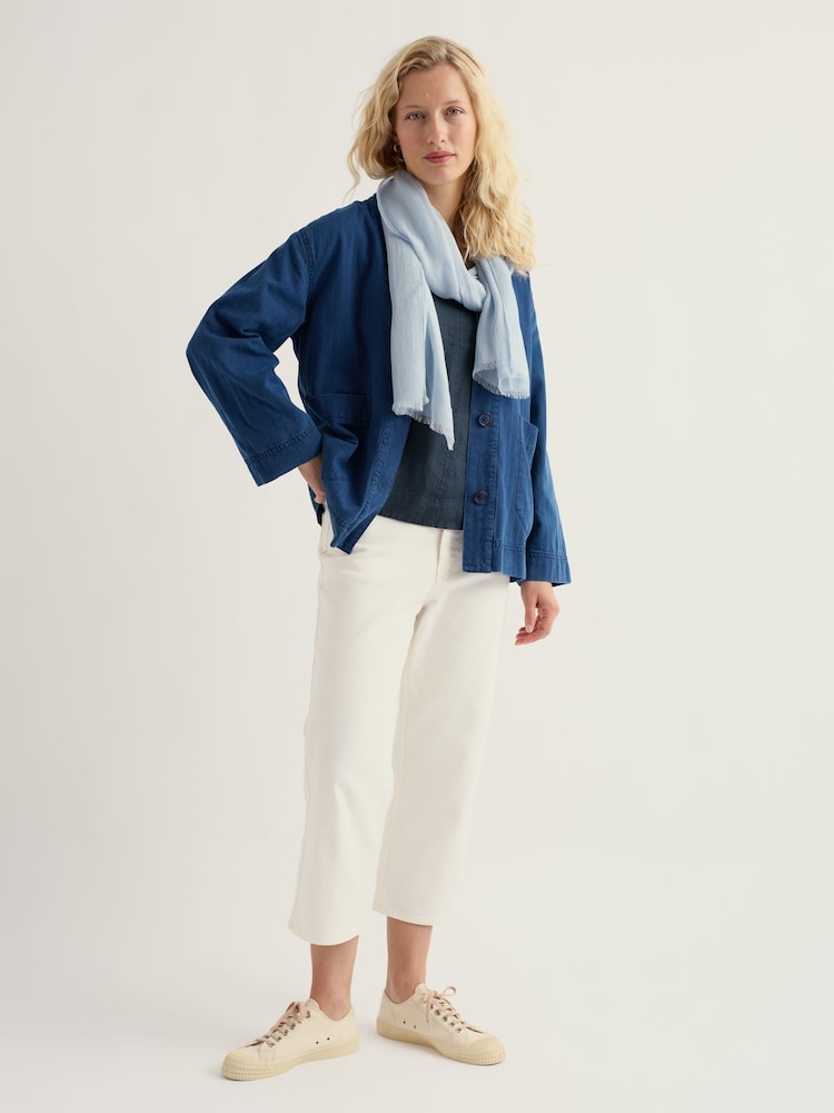 Seasalt Cornwall Blue Penwerris Jacket - Image 2 of 5