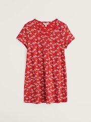 Seasalt Cornwall Red Busy Lizzy Tunic - Image 4 of 5