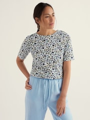 Seasalt Cornwall Green Poisson T-Shirt - Image 1 of 5