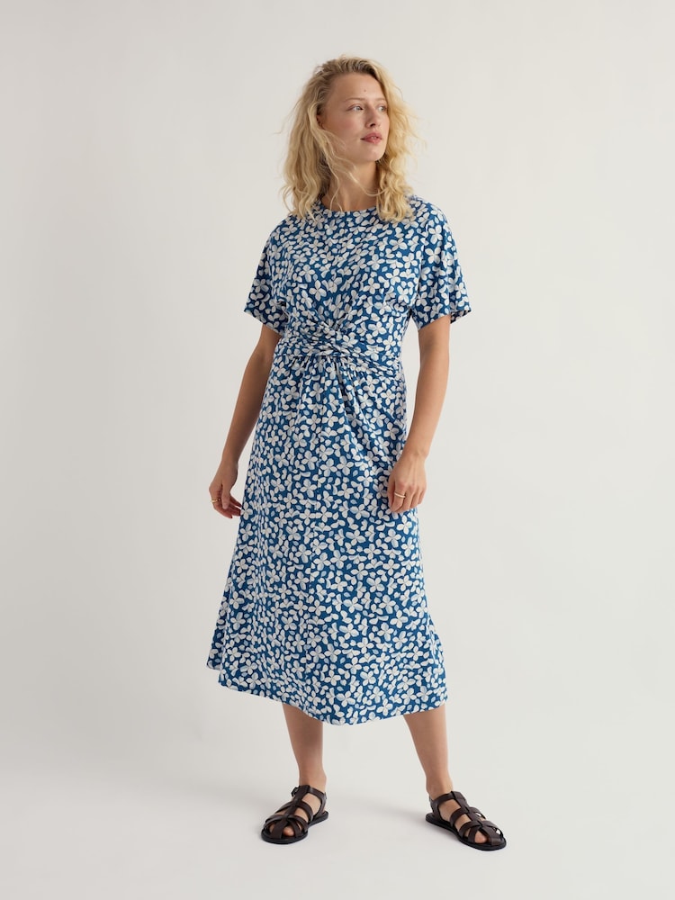 Seasalt Cornwall Blue Water Mint Dress - Image 2 of 5