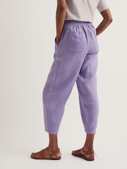 Seasalt Cornwall Purple Noweth Trousers - Image 3 of 5