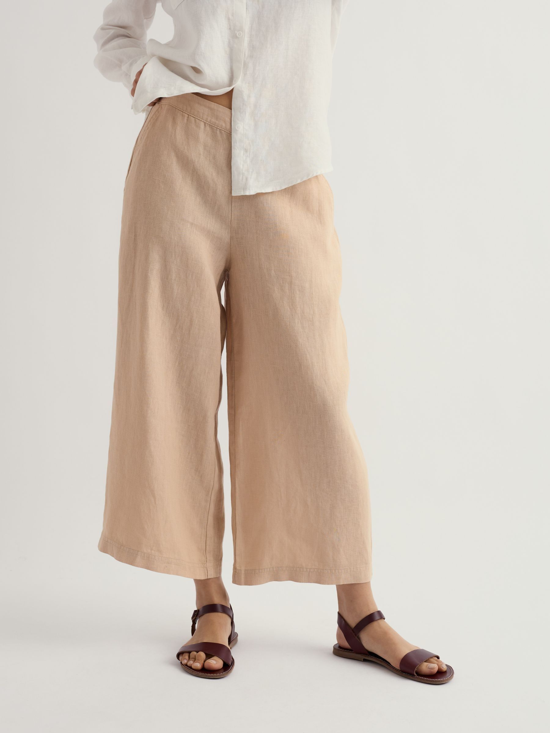 Buy Seasalt Cornwall Natural Petite Merrivale Culottes from Next