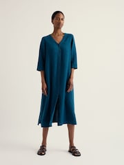 Seasalt Cornwall Green Word Posey Dress - Image 2 of 5
