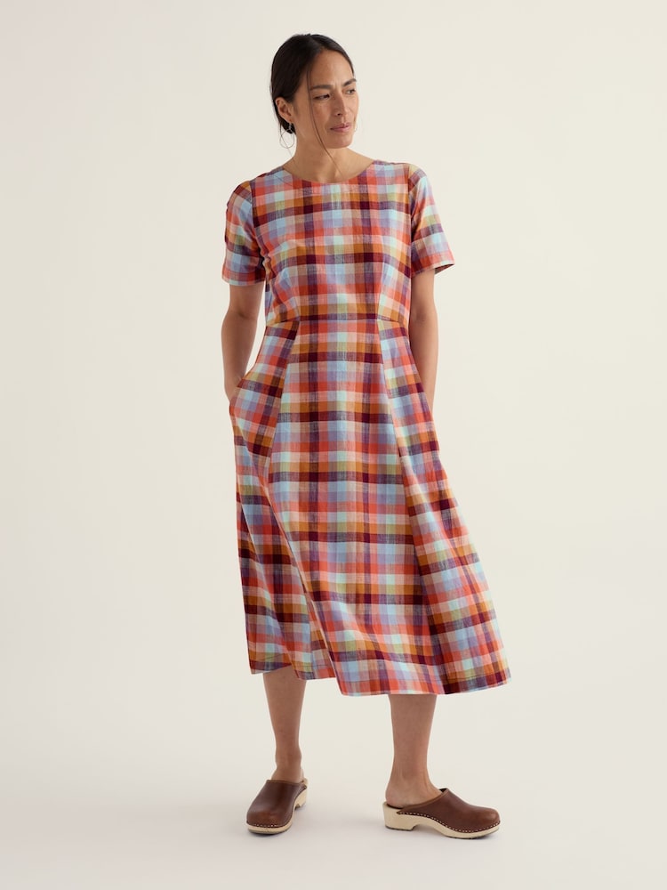 Seasalt Cornwall Orange Medlar Tree Dress - Image 1 of 5