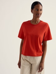 Seasalt Cornwall Red Copseland T-Shirt - Image 1 of 5