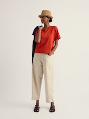 Seasalt Cornwall Red Copseland T-Shirt - Image 2 of 5