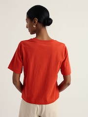 Seasalt Cornwall Red Copseland T-Shirt - Image 3 of 5