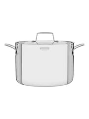 Tramontina Silver Grano 3-Ply Stainless Steel Stock Pot 24cm - Image 2 of 6