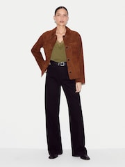 Jigsaw Pickle Green Modal Lace Camisole - Image 3 of 5