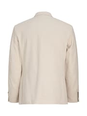 JACK & JONES White Linen Blend Blazer - Image 7 of 7