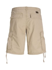 JACK & JONES Brown Relaxed Fit Cargo Shorts - Image 6 of 8