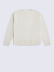 Animal Cream Fluffy Jumper - Image 2 of 4