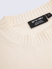 Animal Cream Fluffy Jumper - Image 3 of 4