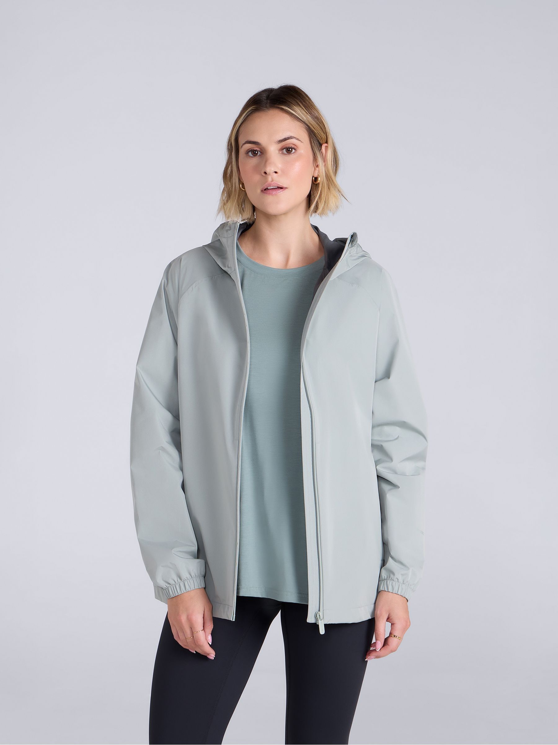 Animal Women's Mint 'Reid' Lightweight Active Waterproof 2.5L Packable Outdoor Jacket In | : Size 20 - Image 3