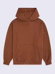 Orange - Animal Idol Drop Shoulder Hoodie - Bild 1 von 4